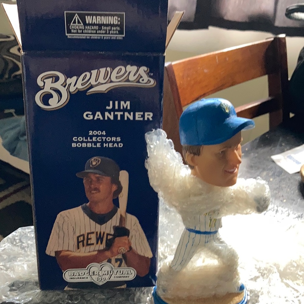 Milwaukee Brewers 2004 collector Jim Gantner
